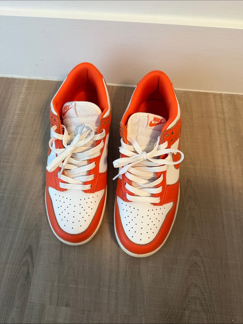 Nike Dunk Low SP Syracuse Orange White 2020 Men’s Size 8.5